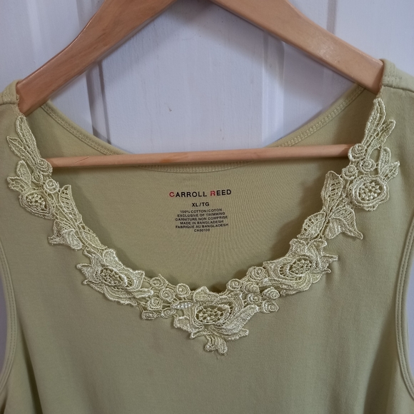 Carroll Reed sleeveless top with lace - Picture 2 of 3